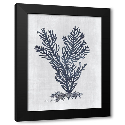 Sea Fan 2 v2 Black Modern Wood Framed Art Print with Double Matting by Brown, Denise