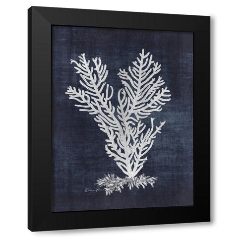Sea Fan 2 Black Modern Wood Framed Art Print by Brown, Denise