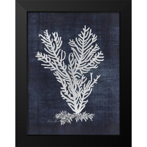 Sea Fan 2 Black Modern Wood Framed Art Print by Brown, Denise