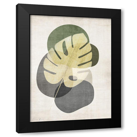 Cabana Palm 2 Black Modern Wood Framed Art Print by Brown, Denise
