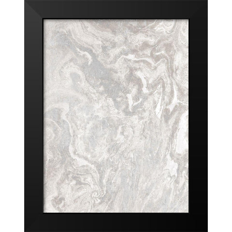 Marbled 2 with Overlay Black Modern Wood Framed Art Print by Brown, Denise