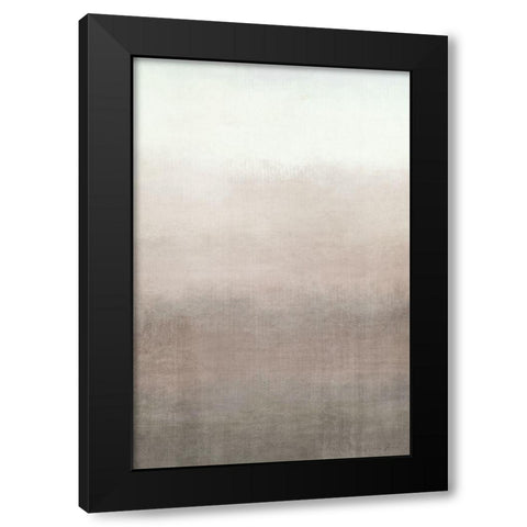 Oasis Black Modern Wood Framed Art Print by Brown, Denise