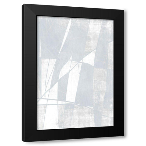 Mayhem Black Modern Wood Framed Art Print with Double Matting by Brown, Denise