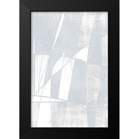 Mayhem Black Modern Wood Framed Art Print by Brown, Denise