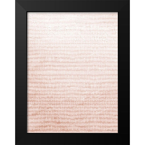 Quiet Waves 1 Black Modern Wood Framed Art Print by Brown, Denise