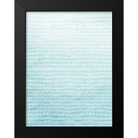 Quiet Waves 2 Black Modern Wood Framed Art Print by Brown, Denise