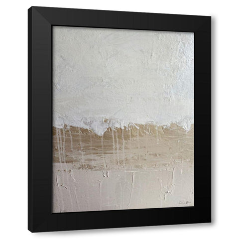 Tranquility 1 Black Modern Wood Framed Art Print with Double Matting by Brown, Denise