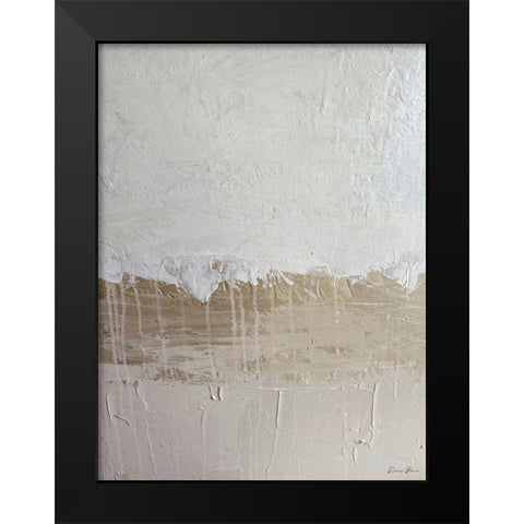 Tranquility 1 Black Modern Wood Framed Art Print by Brown, Denise