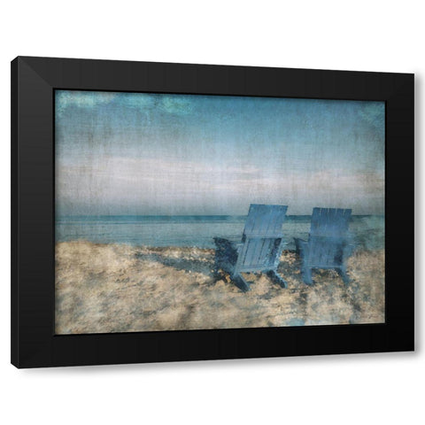 Front Row Black Modern Wood Framed Art Print with Double Matting by Brown, Denise