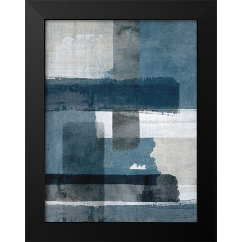Culture Shock Black Modern Wood Framed Art Print by Brown, Denise