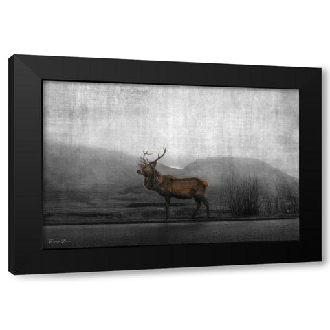 Watch Black Modern Wood Framed Art Print with Double Matting by Brown, Denise