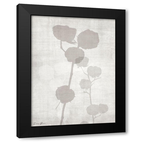 Modern Cotton 2 Black Modern Wood Framed Art Print by Brown, Denise