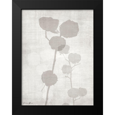 Modern Cotton 2 Black Modern Wood Framed Art Print by Brown, Denise