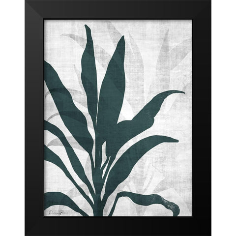 Urban Greenery 1 Black Modern Wood Framed Art Print by Brown, Denise