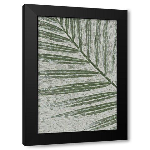 Floral Bliss 2 Black Modern Wood Framed Art Print by Brown, Denise