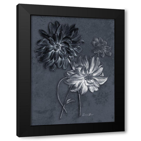 Tranquil Botanical 1 Black Modern Wood Framed Art Print by Brown, Denise
