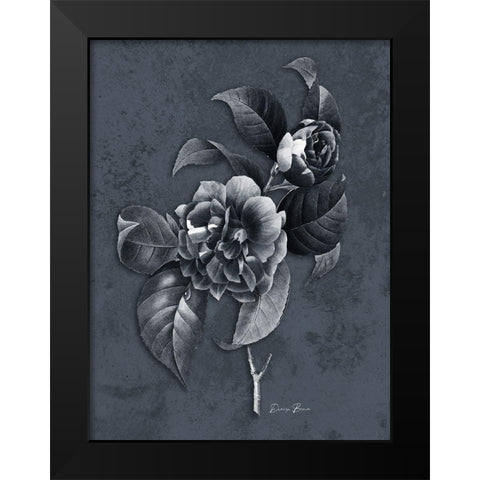 Tranquil Botanical 2 Black Modern Wood Framed Art Print by Brown, Denise