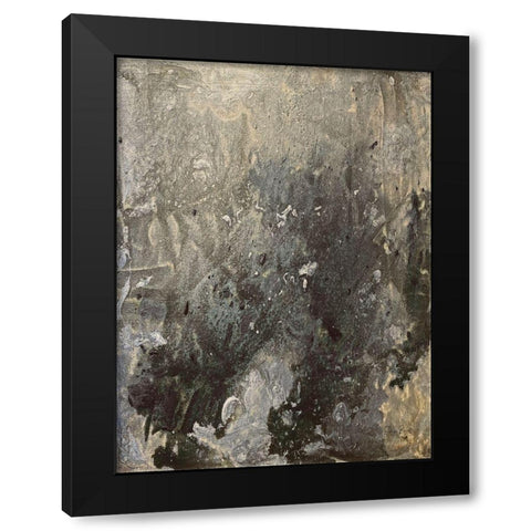 Distorted Reception 2 Black Modern Wood Framed Art Print with Double Matting by Brown, Denise