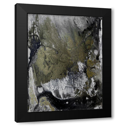 Illustrious Wisdom 2 Black Modern Wood Framed Art Print by Brown, Denise