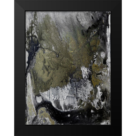 Illustrious Wisdom 2 Black Modern Wood Framed Art Print by Brown, Denise