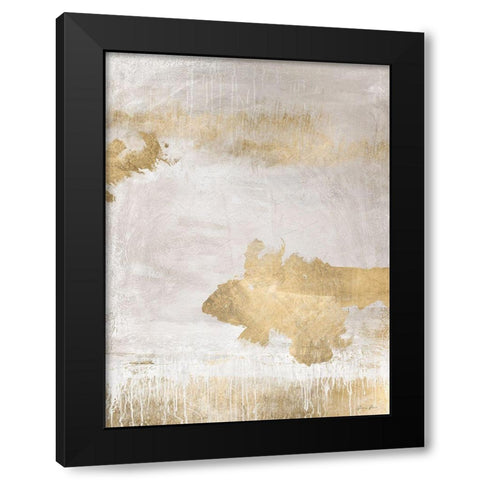 Focus Black Modern Wood Framed Art Print by Brown, Denise