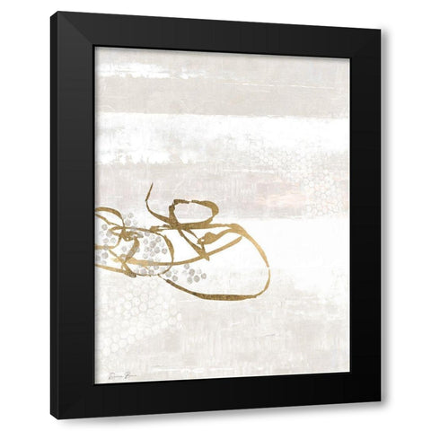 Overcome Black Modern Wood Framed Art Print with Double Matting by Brown, Denise