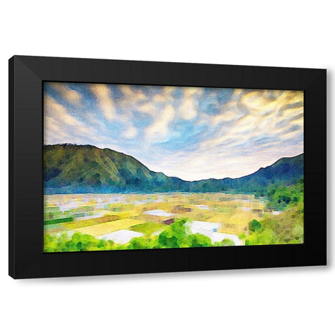 Townsend Black Modern Wood Framed Art Print by Brown, Denise
