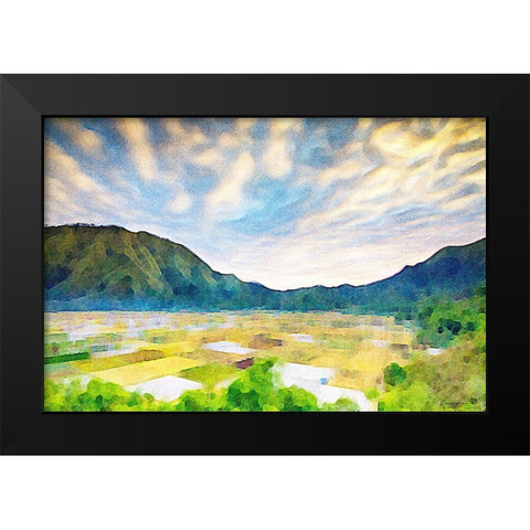 Townsend Black Modern Wood Framed Art Print by Brown, Denise
