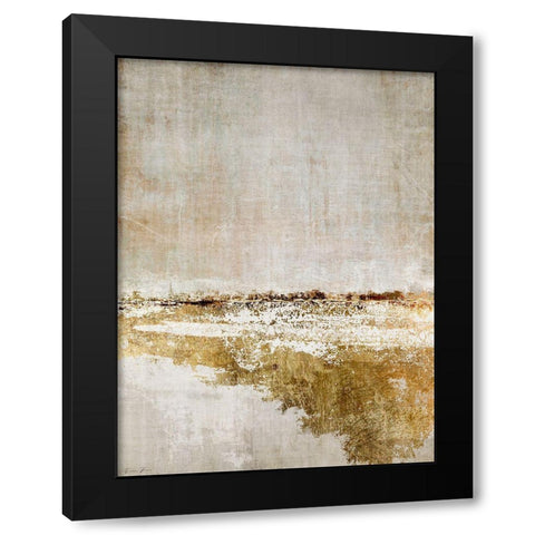 Fuliflled Black Modern Wood Framed Art Print by Brown, Denise