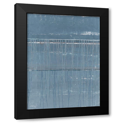 Break Through Black Modern Wood Framed Art Print by Brown, Denise