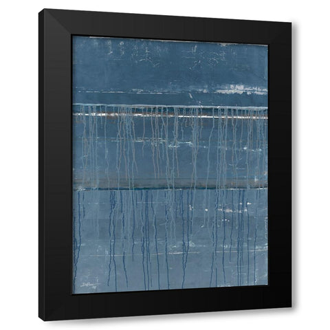 Break Through Black Modern Wood Framed Art Print by Brown, Denise