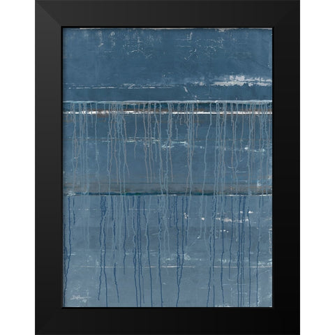 Break Through Black Modern Wood Framed Art Print by Brown, Denise