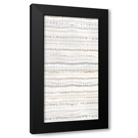 New Beginnings 1 Black Modern Wood Framed Art Print with Double Matting by Brown, Denise