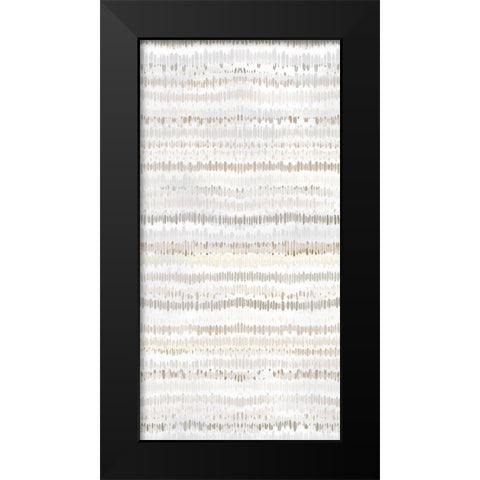 New Beginnings 1 Black Modern Wood Framed Art Print by Brown, Denise