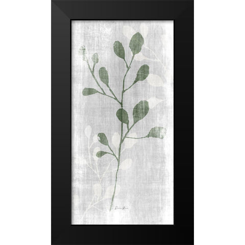 Stem in Nature 2 Black Modern Wood Framed Art Print by Brown, Denise