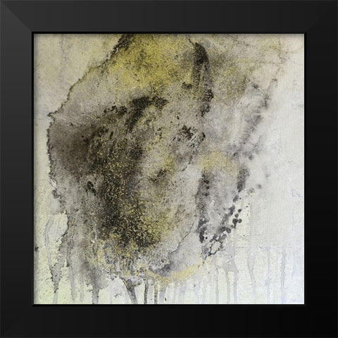 Falling 3 Black Modern Wood Framed Art Print by Brown, Denise