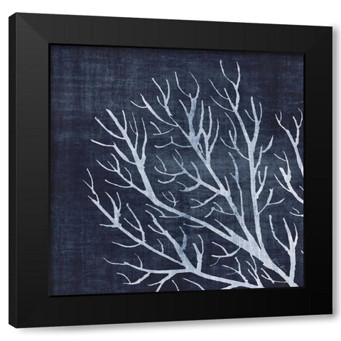Seaweed 1 Black Modern Wood Framed Art Print with Double Matting by Brown, Denise