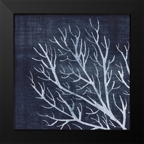 Seaweed 1 Black Modern Wood Framed Art Print by Brown, Denise