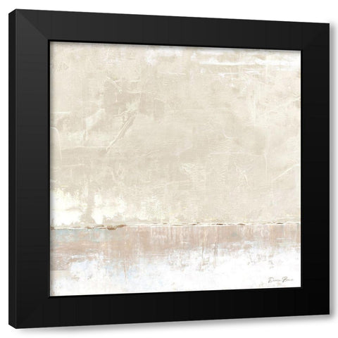 Better Days Black Modern Wood Framed Art Print with Double Matting by Brown, Denise