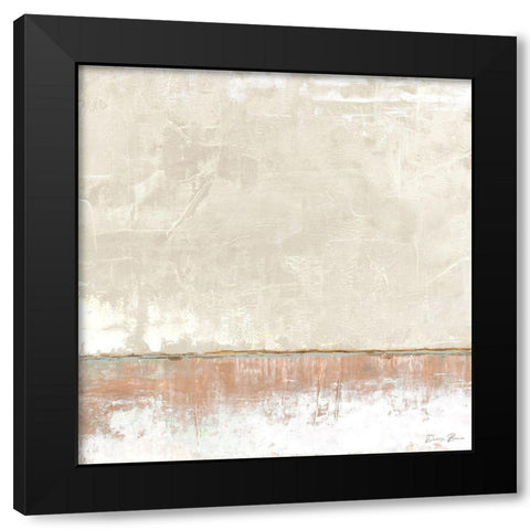 Better Days 2.0 Flat Black Modern Wood Framed Art Print with Double Matting by Brown, Denise