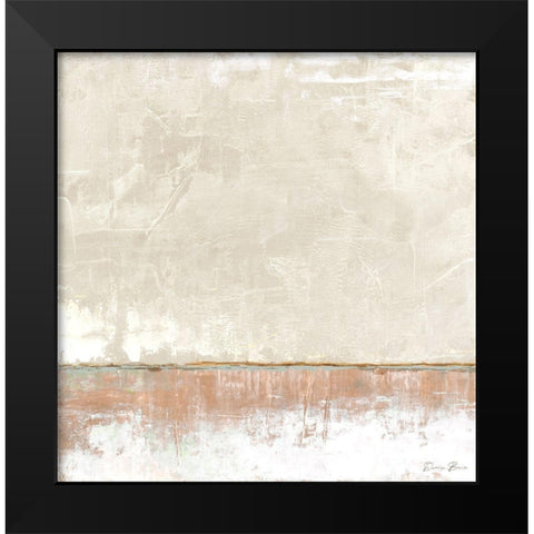 Better Days 2.0 Flat Black Modern Wood Framed Art Print by Brown, Denise