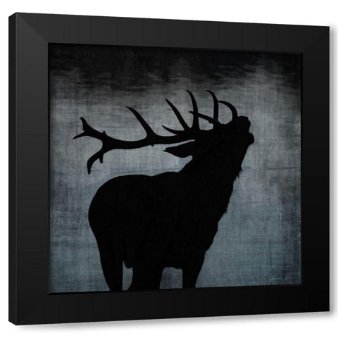 The Call Black Modern Wood Framed Art Print with Double Matting by Brown, Denise