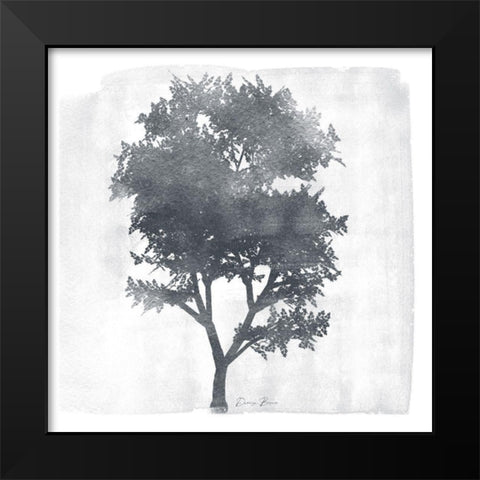 Tree 2 Black Modern Wood Framed Art Print by Brown, Denise