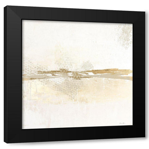 Courageous Black Modern Wood Framed Art Print with Double Matting by Brown, Denise