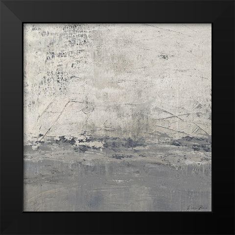 Horizon Black Modern Wood Framed Art Print by Brown, Denise