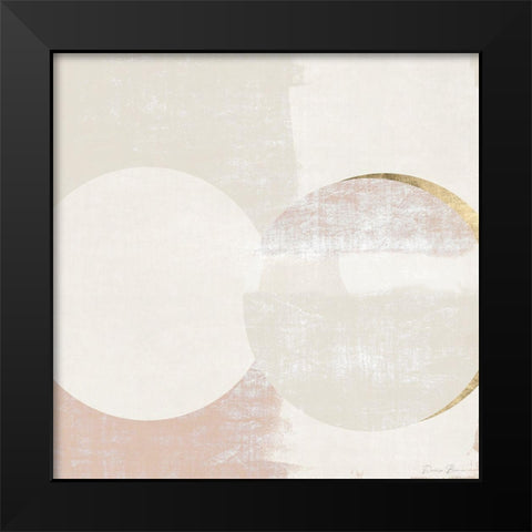 Eclipse 1 Black Modern Wood Framed Art Print by Brown, Denise