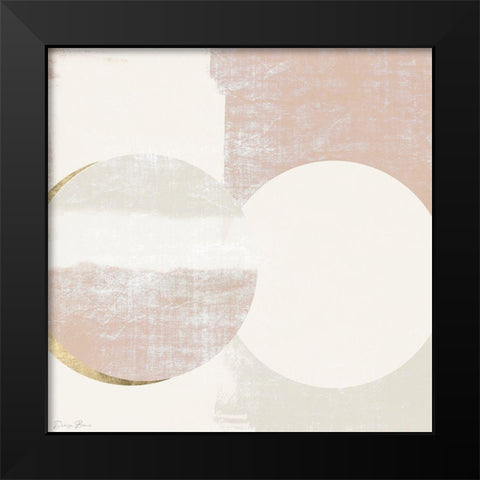 Eclipse 2 Black Modern Wood Framed Art Print by Brown, Denise