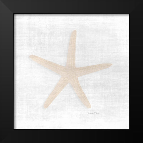 Coastal Waters 2 V3 Black Modern Wood Framed Art Print by Brown, Denise