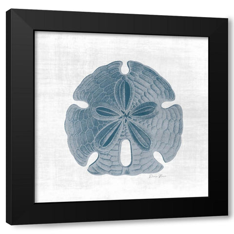 Coastal Waters 3 V3 Black Modern Wood Framed Art Print by Brown, Denise