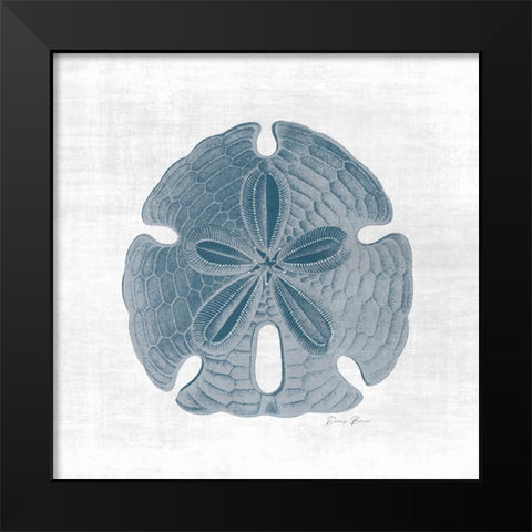 Coastal Waters 3 V3 Black Modern Wood Framed Art Print by Brown, Denise